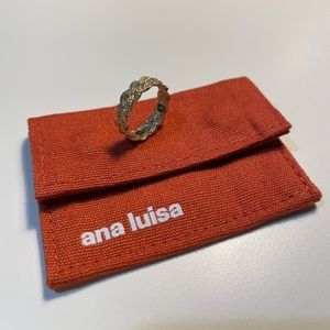 Ana Luisa Braided Ring - Chloe
